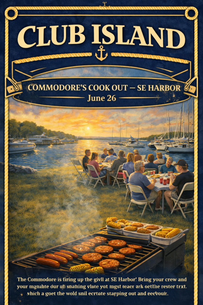 Commodore’s Cook Out — SE Harbor